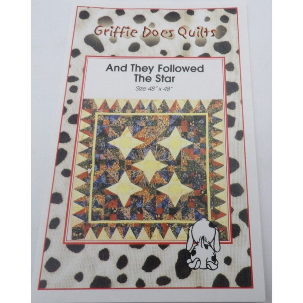 And They Followed the Star Griffie Does Quilts Carla J Malkiewicz ©2003 48x48